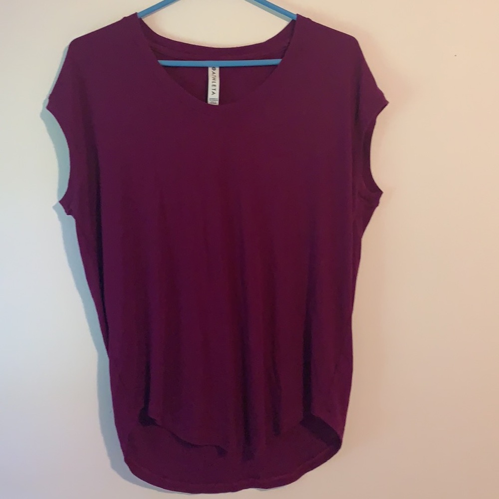 Athlete Cloudlight Stratus Tee / Magenta / Small
